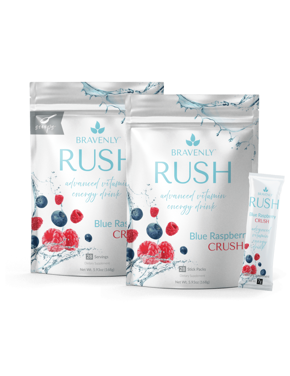 PRODUCT | RUSH – Blue Raspberry | BRAVENLY GLOBAL