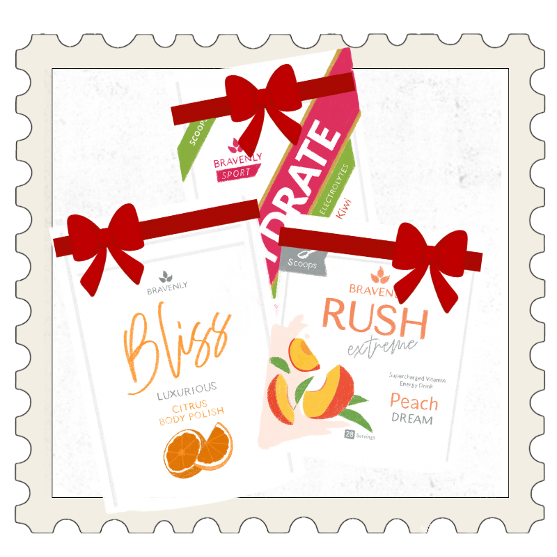 Merry & Bright Drawing Merry & Bright Drawing