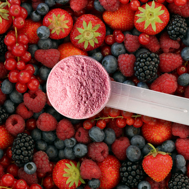 Very Berry berries and powder image